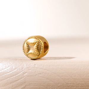 Chow Sang Sang 周生生 Charme Mini Blessings Culture 999 Gold Chinese Coin Mini Charm 92440C (Bracelet Not Included)