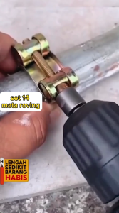 Bisa Cod Mata Roofing Set 14 Pcs Power Nut Kunci Socket Mata Bor Baut