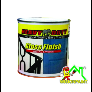 5L ( 5 LITER ) HEAVY DUTY High Gloss Finish Paint for Wood & Metal  HD