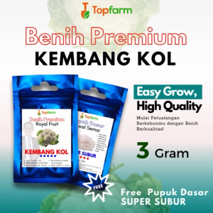Benih Topfarm / Benih Kembang Kol Super / Benih Kembang Kol Terbaik / Benih Kembang Kol Buah Besar / Benih Kembang Kol Eceran / Benih Bunga Kol