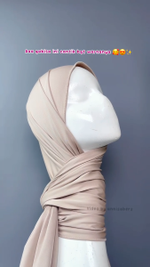 Pashmina jersey spandek / hijab pasmina jersey