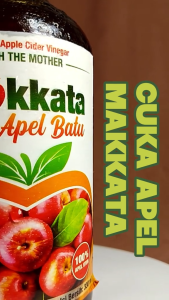 Cuka Apel Murni Makkata Natural Apple Cider Vinegar With Mother
