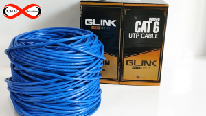 GLINK รุ่น GLG6001 GOLD สาย LAN CAT6 INDOOR ความยาว 100 เมตร