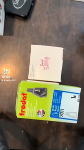 หมึกตรายาง หมึกแท่นประทับ หมึกเติมแท่นประทับ แบรนด์ Trodat แท้100% เข้มข้น ราคาถูกชัวร์