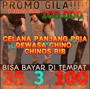 Celana Cinos Panjang Premium: Pilihan Terbaik untuk Aktivitas Outdoor & Sehari-hari
