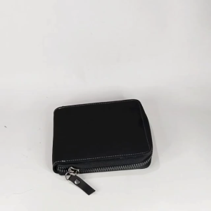 Dompet Kulit Pria/Wanita 100% Kulit Sapi Garut Zipper Resleting Full
