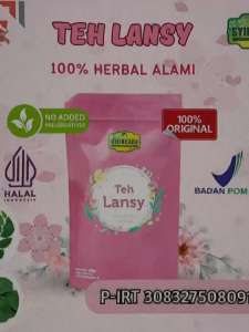 Teh Lansy Syifacare | Teh Celup 100% Bahan Herbal Alami | Teh Melancarkan ASI Isi 20 tea bag BPOM