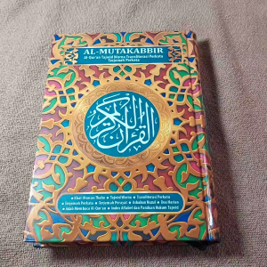 Al-Quran AL-MUTAKABBIR A5 HC Tajwid Terjemah Transliterasi Perkata - NI