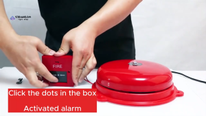 Fire Alarm Bell 4"/6"/8"/10"/12" Manual Switch Home Fire Fighting Alarm 220V | alarm bell 220v | Alarm Bell with Switch | Alarm Bell for School | Alarm Bell ring | Bell Alarm | Bell Ring