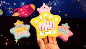 Mainan Edukasi Anak Alat Musik Star Piano Story Musical Baby Toys