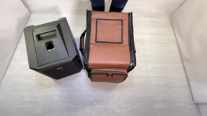 Simpel รุ่น Sub30 กระเป๋าลำโพง EV Evolve30M วัสดุหนังพีวีซี สีน้ำตาล ขนาด 33x43x45 ซม.