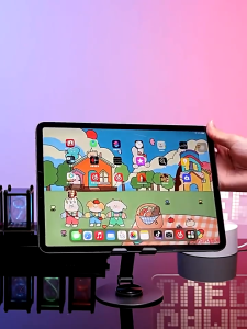 Stand Holder HP Metal Rotasi 360 Dudukan Ponsel Besi Phone Stand Holder Tablet Multifungsi