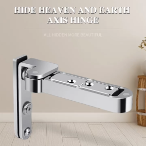 Discreet 180° Hidden Door Hinges & Aesthetic Wooden Door Accessories