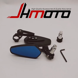 กระจกปลายแฮนด์ กระจก ปลายแฮนด์ CRG วัสดุอลูมิเนียม งาน CNC มี 3 สีให้เลือก กันสะท้อน ติดตั้งง่าย ใส่ได้ทุกรุ่น (ราคาต่อ1คู่)