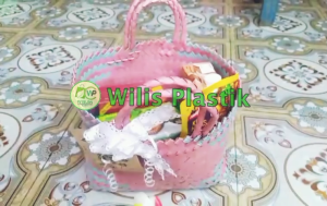Tas Anyam Hampers LURIK SEDANG untuk Hampers Souvenir Parcel wadah berkat Kotak Nasi