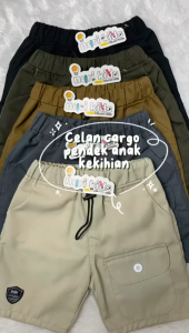 CELANA CHINO PENDEK ANAK USIA 2 - 6 TAHUN KEKINIAN