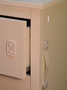 【COD】Child Baby Safety Lock Cupboard Cabinet Door Drawer Security Lock 360° Rotation Cabinet Door AntiPinch