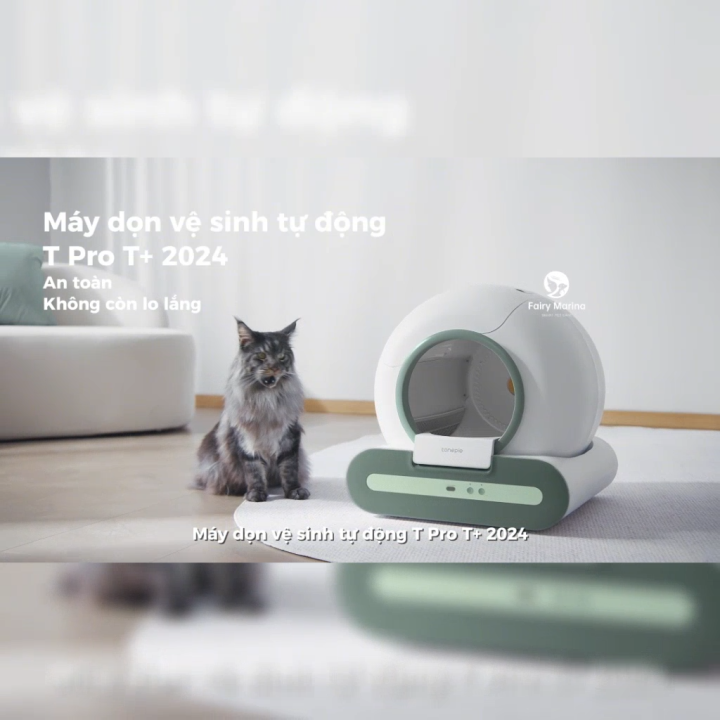 TiPro T+ Intelligent automatic cat litter machine, automatic cat litter