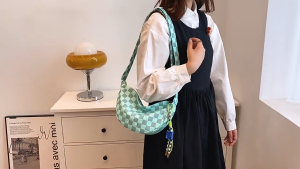 Trendy Trends Hanabi Nylon Shoulder Bag: A Fashion Women's Dumpling Bag