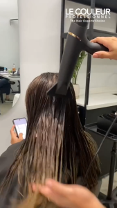 Le Couleur Supersonic Hair Dryer Fast Dry Low Heat Smooth Styling with Diffuser