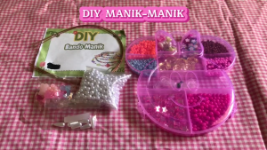 DIY Manik Manik Gelang Mainan Anak Meronce Jewelry Kit Gelang Kalung Dan Bando Anak Kerajinan Tangan