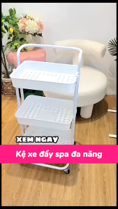 Kệ 3 Tầng Đa Năng Giá Để Đồ Bỉm Sữa Xe Đẩy Spa