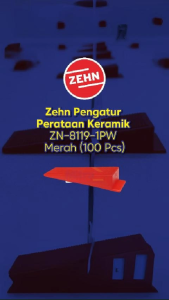 Zehn Pengatur Perataan Keramik ZN-8119-1PW Merah (100 Pcs)