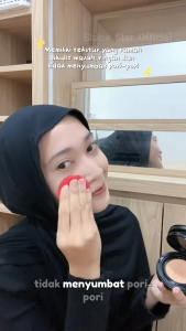 YZS 2IN1 Air Cushion BB Cream - Bedak Padat + Cushion kombinasi  moisturizing oil control and waterproof