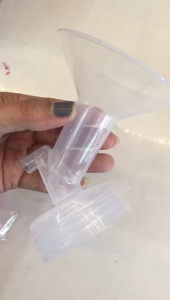 Spectra Spare Part Corong Size M 24 mm dan 32mm Wide Neck - silicone massager - corong cimilre