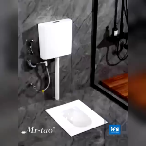 Kloset Jongkok 1Set + Water Tanki Air Kursi WC Jongkok Toilet Keramik Putih