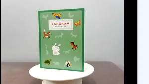 Puzzle Tangram Magnet / Mainan Edukasi Anak Brain Game Magnetic Puzzle Tangram Block SNI