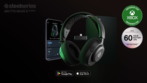 SteelSeries Arctis Nova 5X Wireless For Xbox Gaming Headset 360 Spatial Surround 2.4GHz/Bluetooth Headphone White 61677