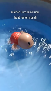 Mainan Kura Kura Berenang Mainan Mandi Anak Bayi Water Toys Bathtub Edukasi by Einstein-Store
