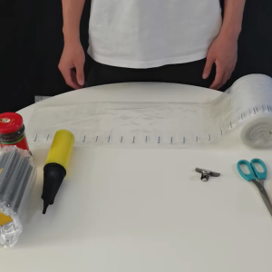 50M /Inflatable Air Bubble Cushion Wrap/Air Bubble Wrap Anti Pecah/ Air Cushion Poly Air bubble wrap/ Inflatable Bag Plastik