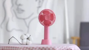Mini Handheld Fan Outdoor and Creative Desktop Office Mute Charging USB Rechargeable Portable Lightweight Design