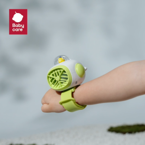 Bc Babycare Stroller Small Fan Wrist Portable Wristband Fan Charging Soft Three Adjustable Levels