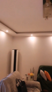 Ultra Thin LED Ceiling Light Pin Light Panel Lights 3 Colors 3500K/4000K/6500K Selectable 7W LED Recessed Downlight for Living room Bedroom Bathroom Office