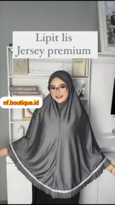 KHIMAR SYARI GOTIK REMPEL BAHAN JERSEY HIJAB SUPER JUMBO TERLARIS