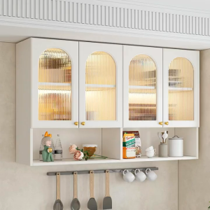 ตู้ครัวติดผนัง ตู้ครัว ตู้แขวน เคาร์เตอร์ครัว สีขาวมินิมอล ทรงคลาสสิก สีดำเงา เครือบเนลามีน กันน้ำได้ดี ราคาโรงงาน ส่งจากไทย ส่งเร็วชัวร์