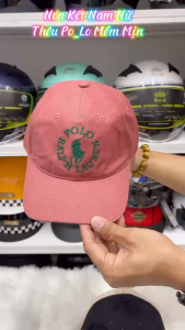 Mũ Lưỡi Trai Nam Nữ Thêu Hình Plo Con NGựa From Chuẩn Lòng Sâu.