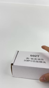 Mạch khuếch đại Whuzhi bluetooth 5.0 ZK 502T TPA3116D2 2x50w chính hãng bảo hành 1 tháng