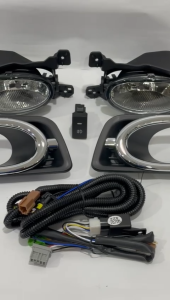 Honda City TMO Fog Lamp Cover With Chromed Line 2012 2013