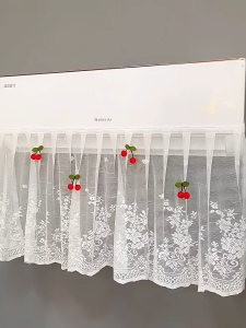 Penutup AC Kamar/Cover Pelindung AC Motif Lucu/Cover Penutup AC Indoor Rumbai Interior Gorden Mewah Kain Import Untuk Ukuran AC 1 Hingga