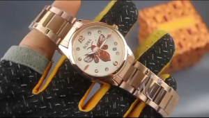 Box Exclusive Jam Tangan Bonia Bee VA-975DA / Jam Tangan Fashion Wanita Tali Rantai Diameter 32 cm