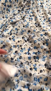 Vải Cotton Sớ Gân Họa Tiết Bi - Chất Mỏng Không Giãn Mềm  Khổ 1m4 - May Đồ Bộ Đồ Trẻ Em - Nên Giặt Trước Khi May