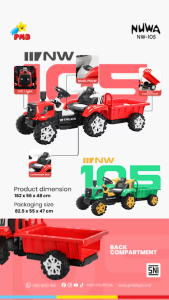 Mainan Mobil Aki Anak NUWA 105 PMB NW105 // NW106