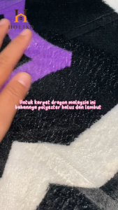 Dragon Prime Karpet Busa Malaysia Ukuran 190x220 Motif Minimalis Polyester [Holiko Indonesia]