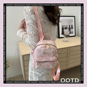 Lishops น่ารัก กระเป๋าสะพายหลัง แต่งลายดอกไม้โซคิ้วท์สุดๆ มี 3 สีให้เลือก ขนาดน่ารักกำลังดี มีซิป เหมาะกับใส่ไปเรียน ใส่ของได้เยอะ ต้องมีแล้วน้าาา