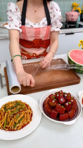 Set 10 túi màng bọc thực phẩm có chun co giãn hình gấu brown giá rẻ