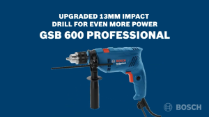 BOSCH GSB 600 GSB600 Professional Impact Drill With Fisherman Box Hand Drill Drilling Machine